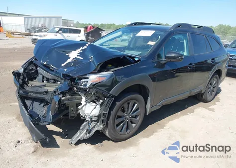 2023 Subaru Outback Onyx Edition из США, поврежденный, VIN 4S4BTALC5P3193942